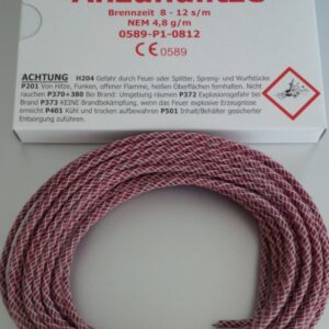 Anzündlitze rot (schnell)