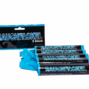 Rauchfackel Blau